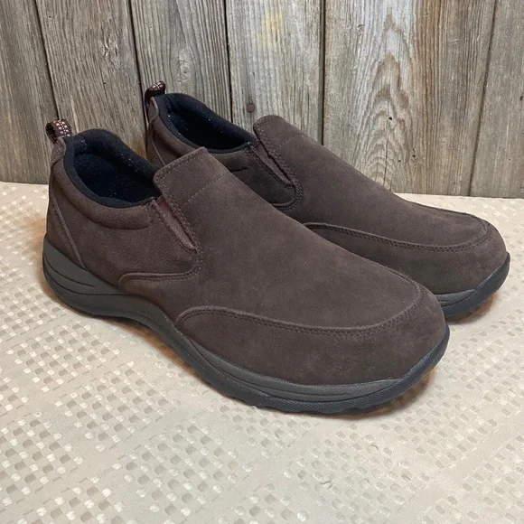 L.L. Bean | Shoes | Ll Bean Mens Brown Suede Leather Slip 